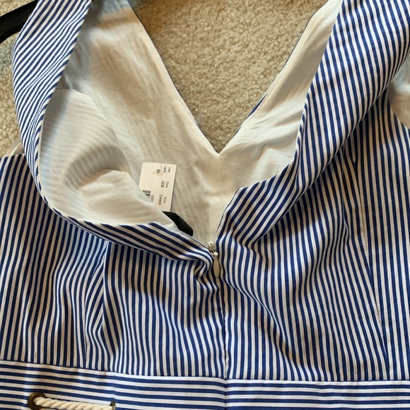 NWT J. Crew double v-neck seersucker dress, women’s size 6 - Picture 6 of 6